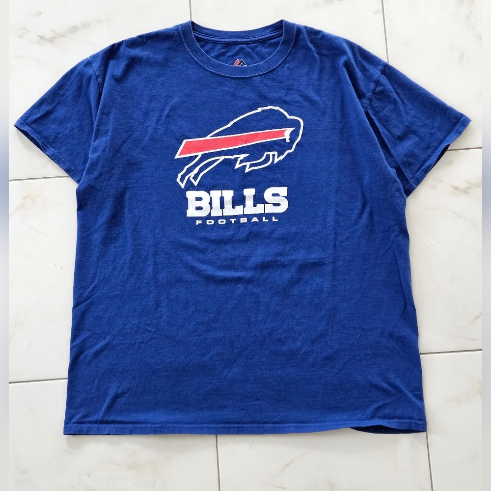 Men's Buffalo Bills 100% Cotton T-shirt NFL Shirts